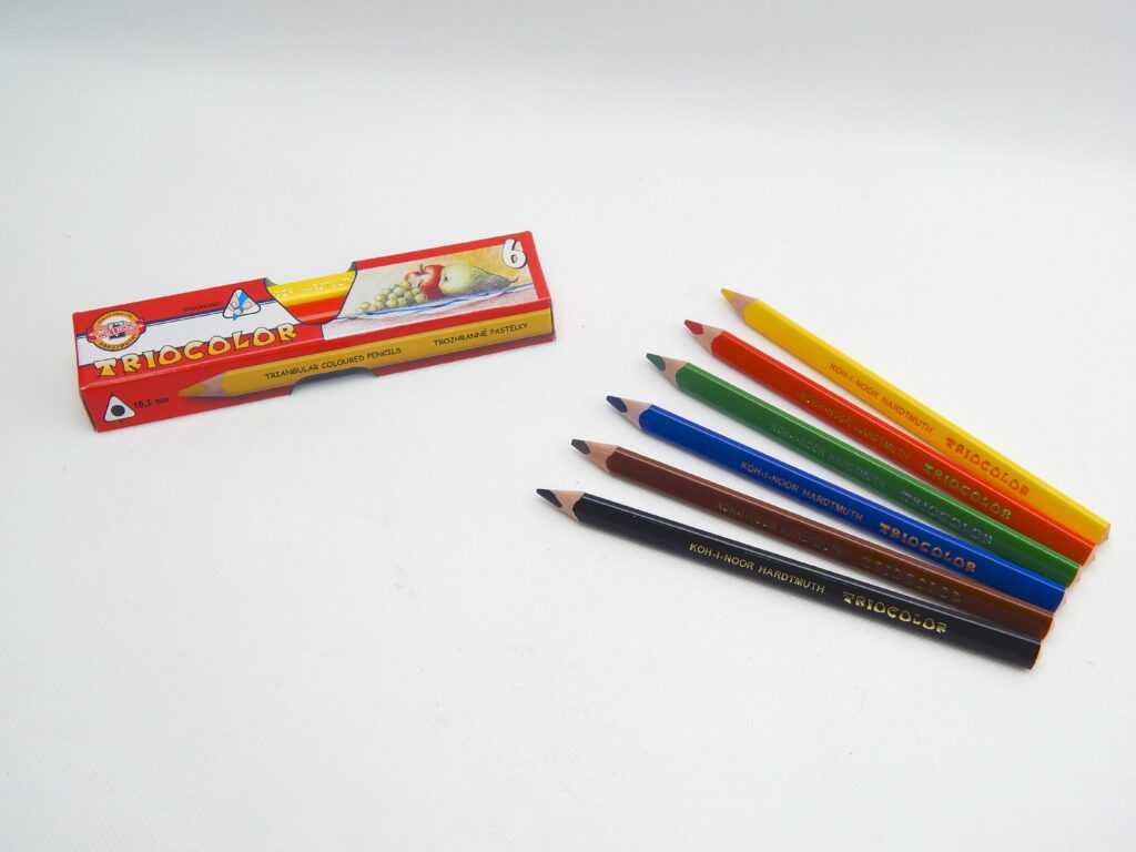 KOHINOOR pastelky TR10,5 3151/  6 TRIOCOLOR