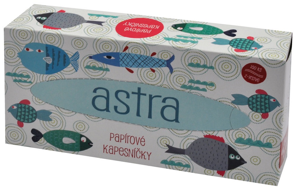 Kapesníčky kosmetické /100ks vytahovací 482075  (krabice 35 ks)