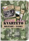 Karty hrací  kvarteto 2302 Military - TANKY 