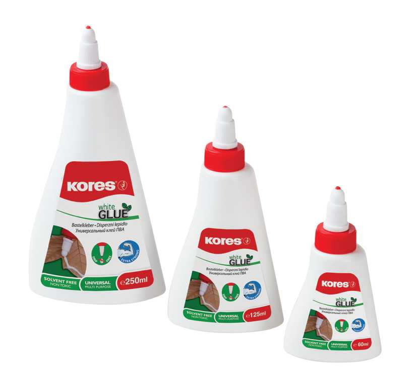 Lepidlo White Glue 60ml KR1 KORES     75816