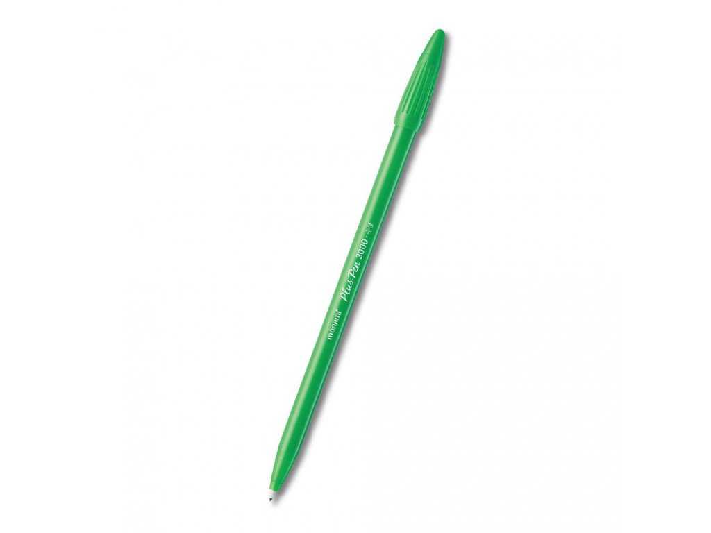 MONAMI Popisovač  Plus Pen 3000 LIGHT GREEN