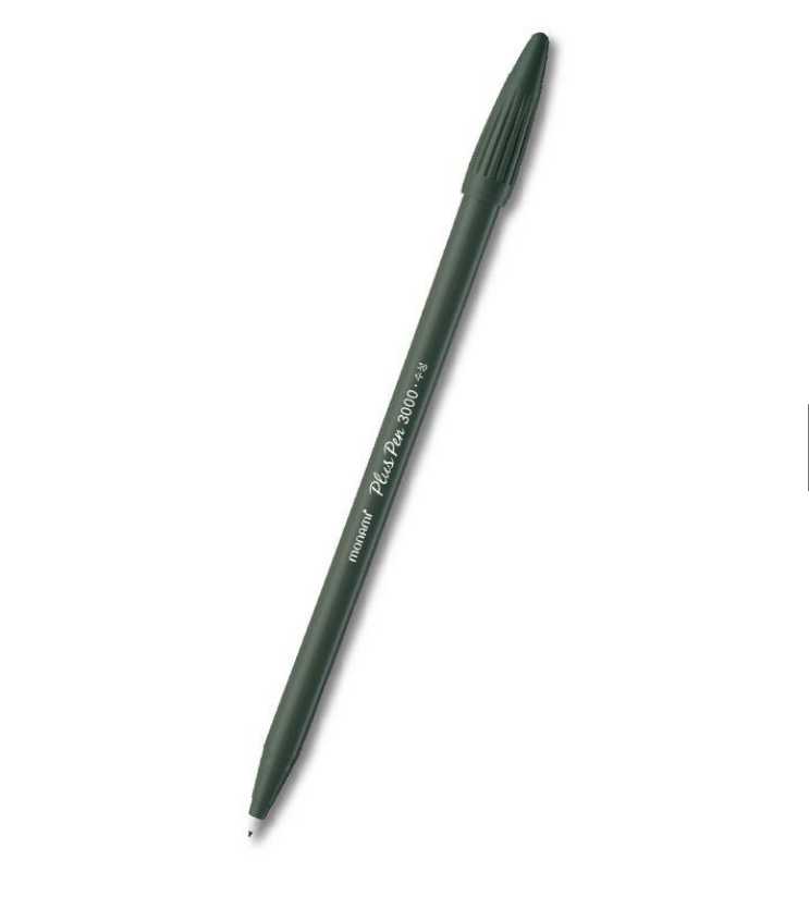 MONAMI Popisovač  Plus Pen 3000 OLIVE GREEN
