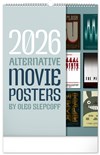 *P26  PGN-35526-L  NOTIQUE Nástěnný kalendář Alternative Movie Posters 2026, 33 x 46 cm