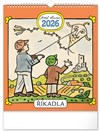 *P26  PGN-35744-L  NOTIQUE Nástěnný kalendář Josef Lada – Říkadla 2026, 30 x 34 cm