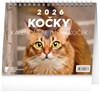 *P26  PGS-35337  NOTIQUE Stolní kalendář Kočky – se jmény koček 2026, 16,5 x 13 cm