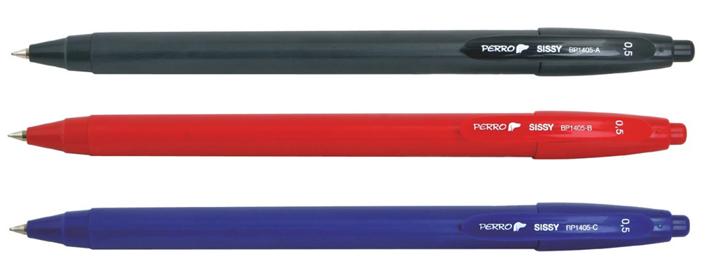 PERRO BP 1405 pero kuličkové SISSY 0,5 mix jednoráz.modrá n.