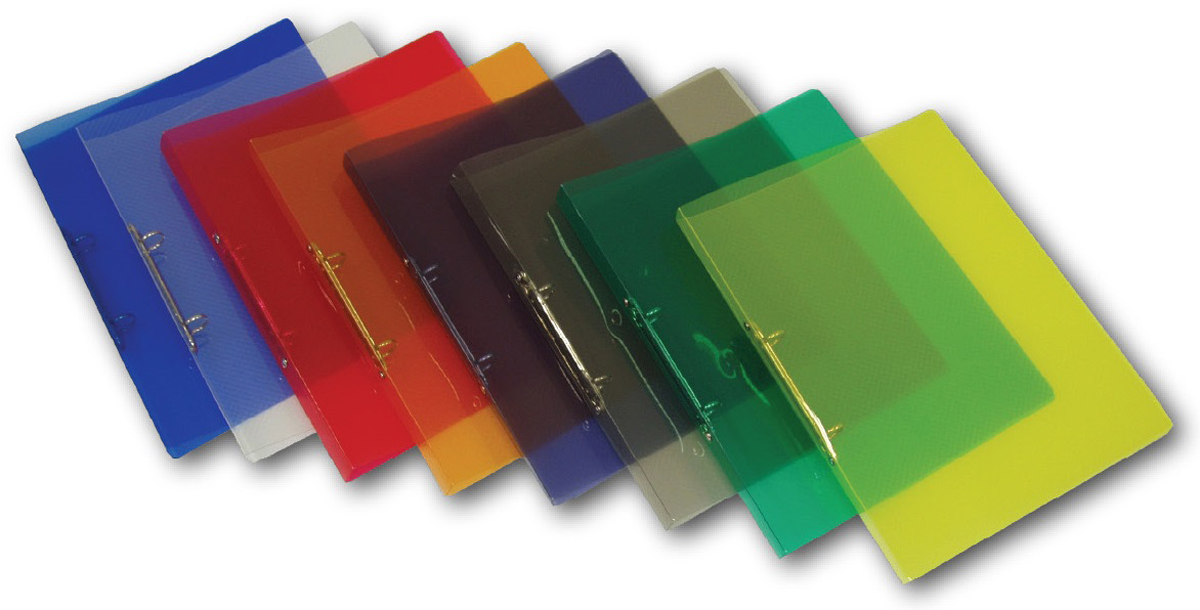 Pořadač A4 PP 2-kroužek průhledný 5205