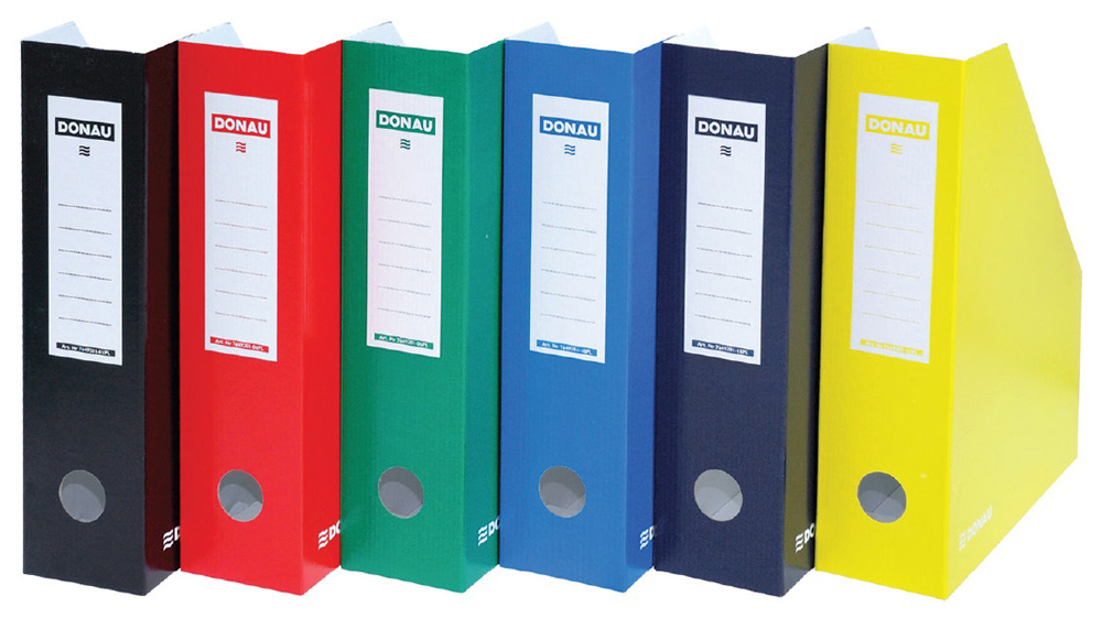Pořadač archivní skládačka 8cm U7649201-01,04,06,10,11,18 mix