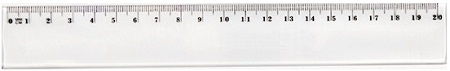 Pravítko 20 cm TR    KIN