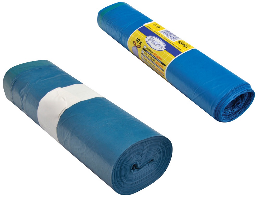 Pytel odpadní  70x100cm/25ks typ 60 zatahovací  modré   15.045300
