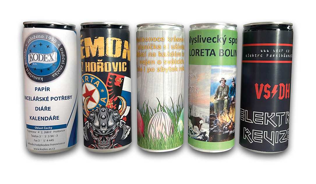 Reklamní plechovka 0,25l (víno Sauvignon)