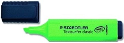 ST 364- 5 zvýrazňovač zelený TOP STAR