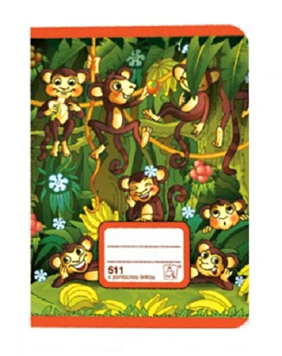 Sešit 511 s pomocnou linkou Junior
