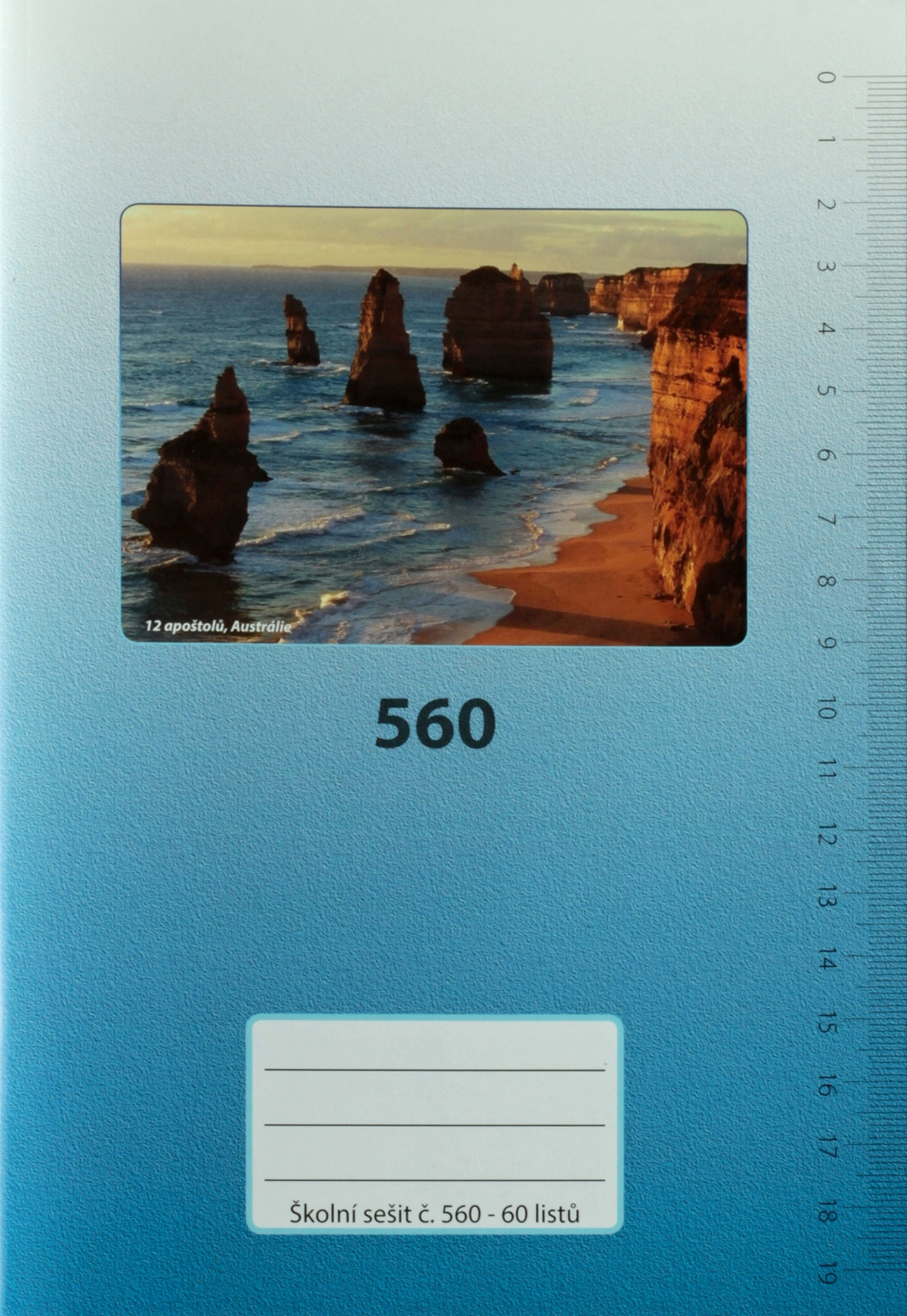 Sešit 560 bezdřevý A5 60 listů čistý