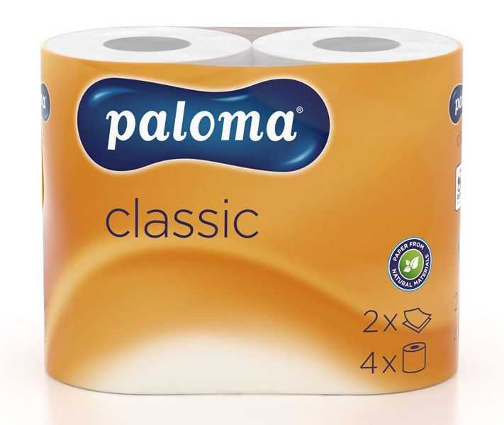 TP  150út. 2vrst. bílý /4ks SOFT Exclusive 17m, 1064101  (pytel 16 x 4 rol.)