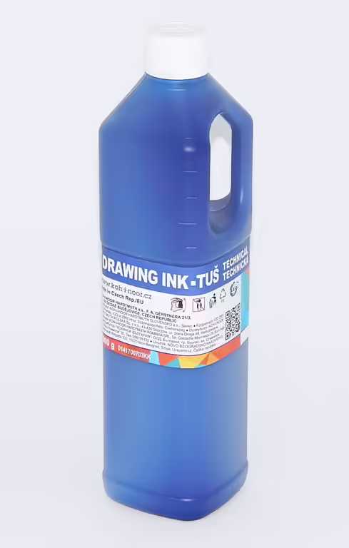 Tuš 1417 MODRÁ vytahovací 1000g   (0141700703KK)