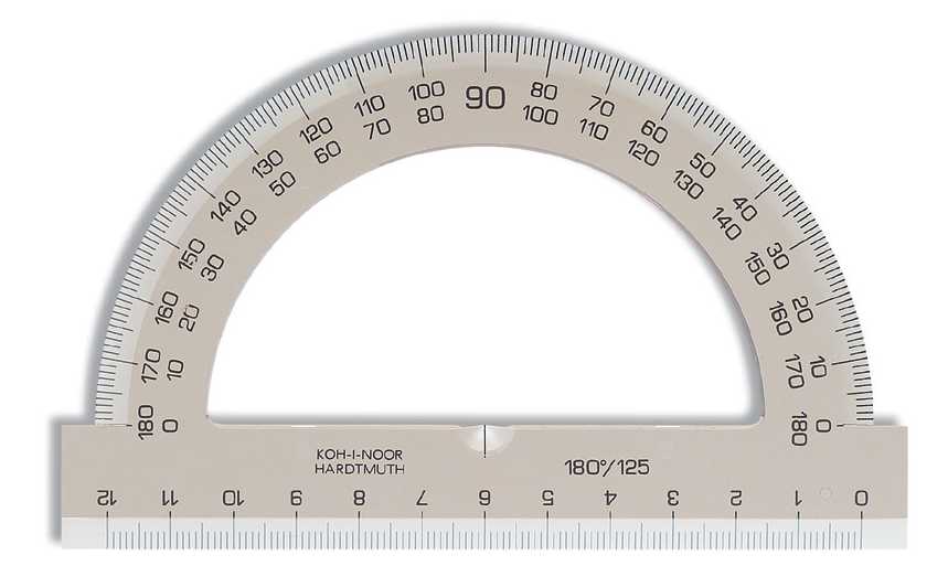 Úhloměr 180/125   KIN 746238