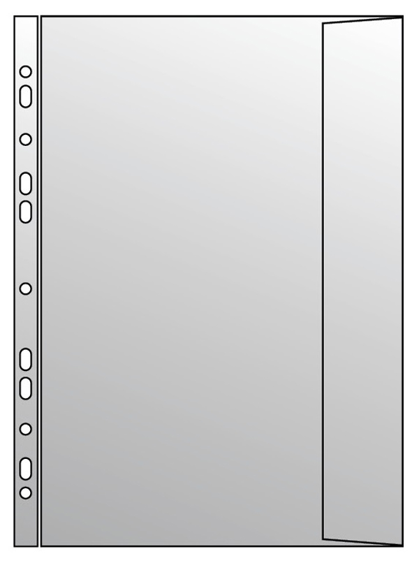 obal A4 U závěsný PH 203 s klopou B4