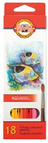 Pastelky akvarelové