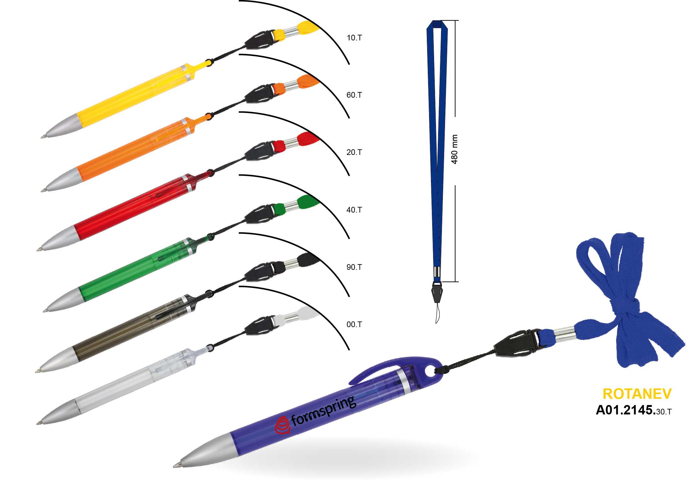 pero kuličkové ROTANEV A01.2145 + šnůrka