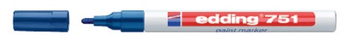 popisovač EDDING 751 modrá