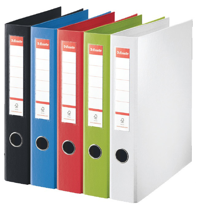 pořadač A4 35mm čtyřkr. černý ESSELTE 14462