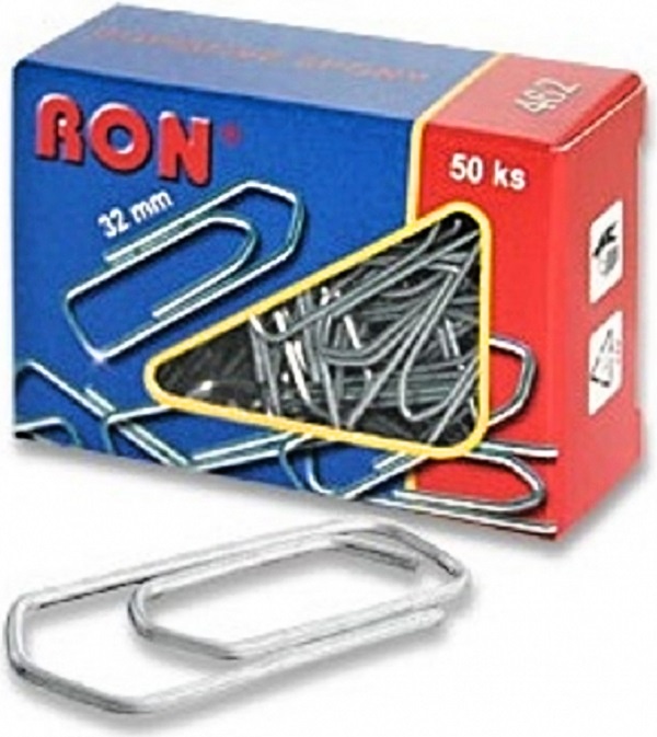 sponky kancelářské 462 ZN 32mm hranaté  50ks