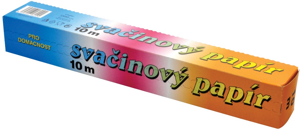svačinový papír 30cm/10m v krabičce
